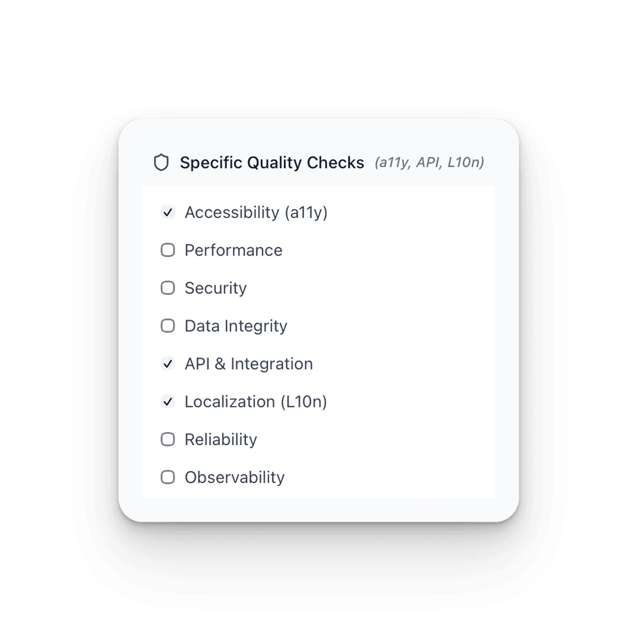 TestStory AI test dials for controlling test scope, coverage, and specific test types